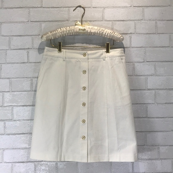 J. McLaughlin Dresses & Skirts - NWT J. McLaughlin High Waisted Button Down Skirt